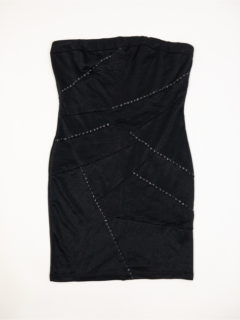 Nikibiki Women’s Size Medium Black Bodycon Mini Dress, Sequin!
